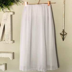 White Strapless dress